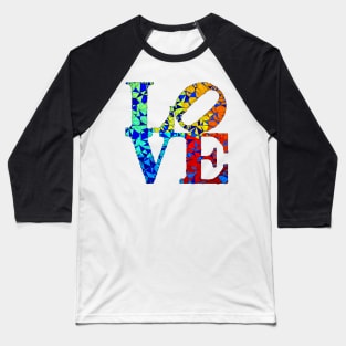 LOVE (Robert Indiana) Baseball T-Shirt